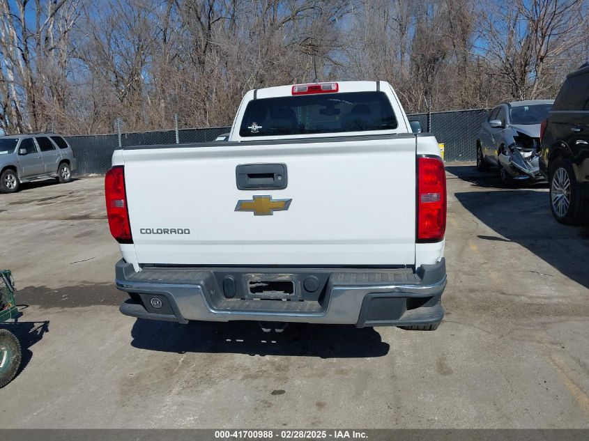 2015 Chevrolet Colorado Wt VIN: 1GCHSAEA0F1161004 Lot: 41700988