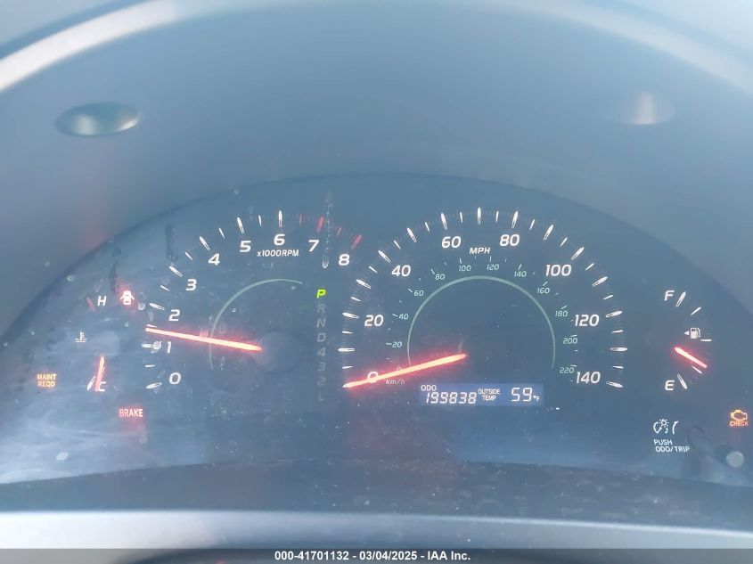 2009 Toyota Camry VIN: 4T4BE46KX9R135472 Lot: 41701132