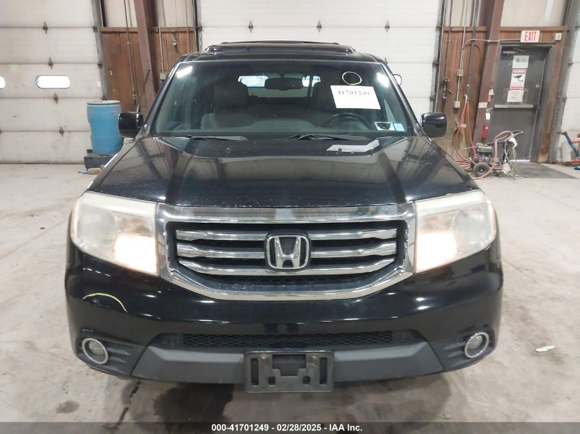 2014 Honda Pilot Ex-L VIN: 5FNYF4H63EB040048 Lot: 41701249