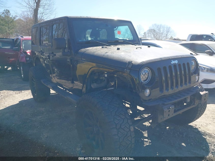 2014 JEEP WRANGLER UNLIMITED VIN: 1C4HJWDG0EL113544