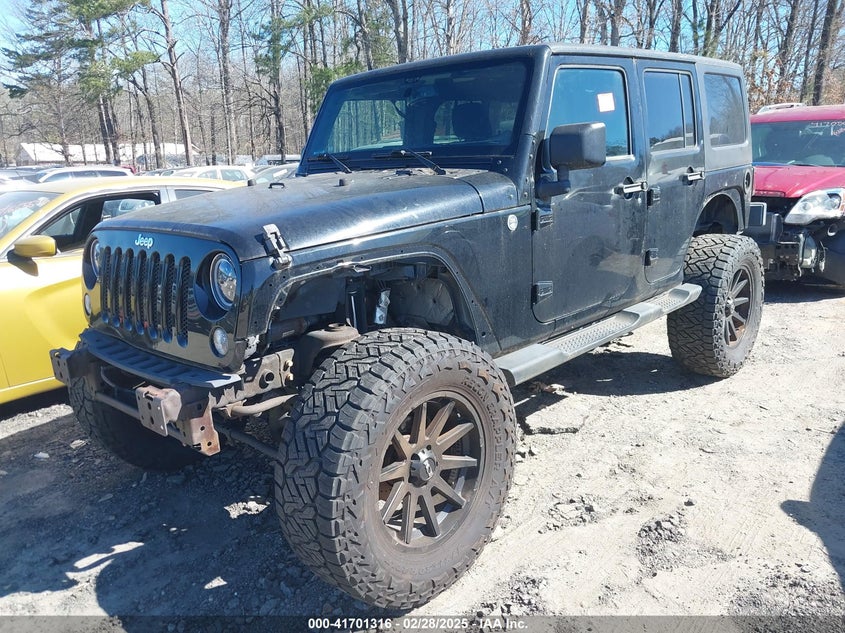 2014 JEEP WRANGLER UNLIMITED VIN: 1C4HJWDG0EL113544