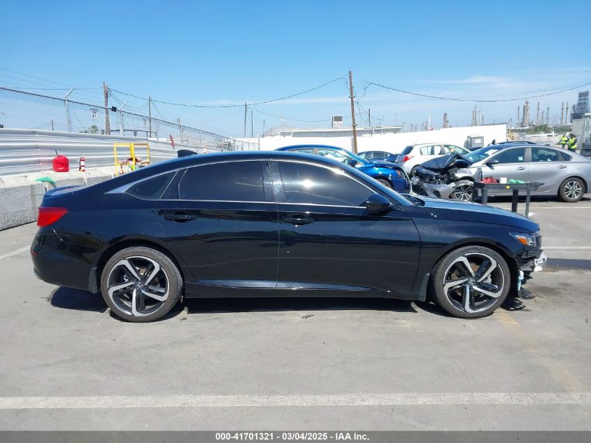 2022 Honda Accord Sport VIN: 1HGCV1F3XNA097104 Lot: 41701321