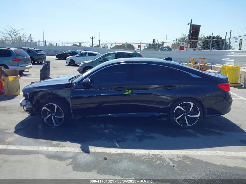 2022 Honda Accord Sport VIN: 1HGCV1F3XNA097104 Lot: 41701321