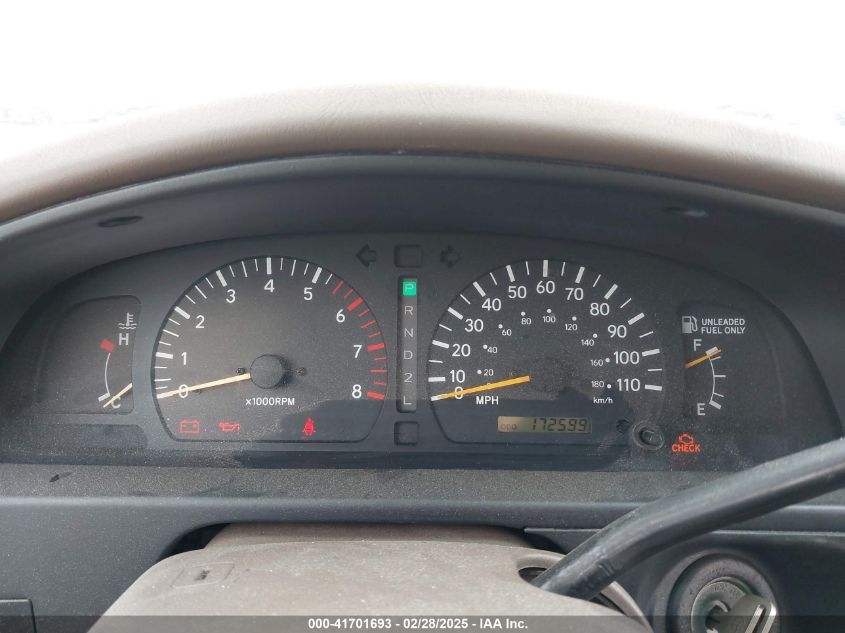 1998 Toyota Tacoma Base V6 VIN: 4TAVN52N1WZ051018 Lot: 41701693