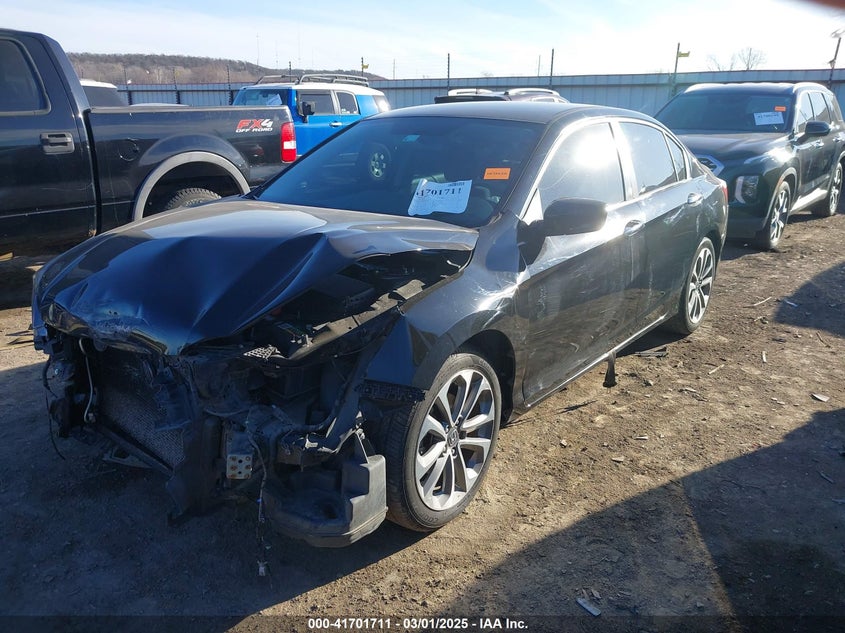 2013 HONDA ACCORD VIN: 1HGCR2F55DA083962