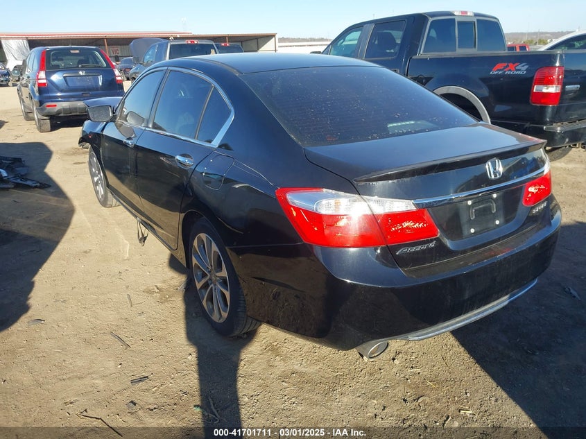 2013 HONDA ACCORD VIN: 1HGCR2F55DA083962