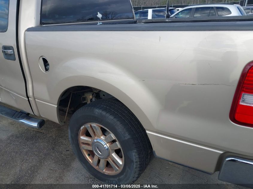 2008 Ford F-150 60Th Anniversary/Fx2/Xl/Xlt VIN: 1FTRW12W58FA81941 Lot: 41701714