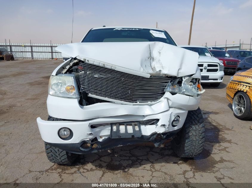 2008 Ford F-150 60Th Anniversary/Fx4/King Ranch/Lariat/Limited/Xlt VIN: 1FTPW145X8FB64762 Lot: 41701809