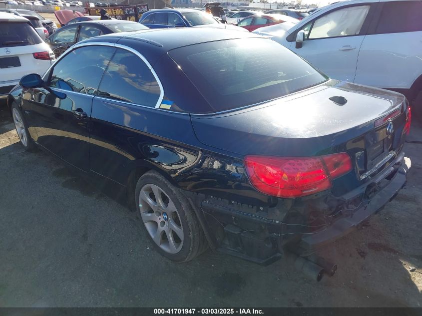 2007 BMW 328I VIN: WBAWL13547PX16087 Lot: 41701947