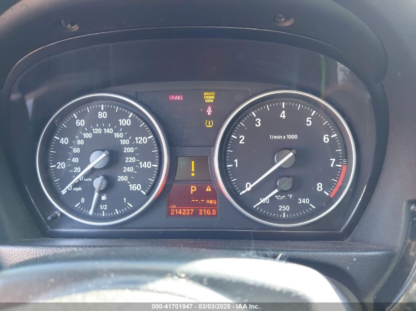 2007 BMW 328I VIN: WBAWL13547PX16087 Lot: 41701947