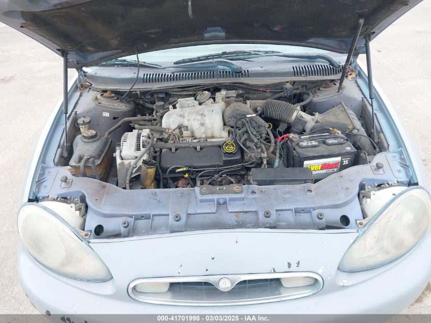 1997 Mercury Sable Gs VIN: 1MELM50U5VA652727 Lot: 41701998