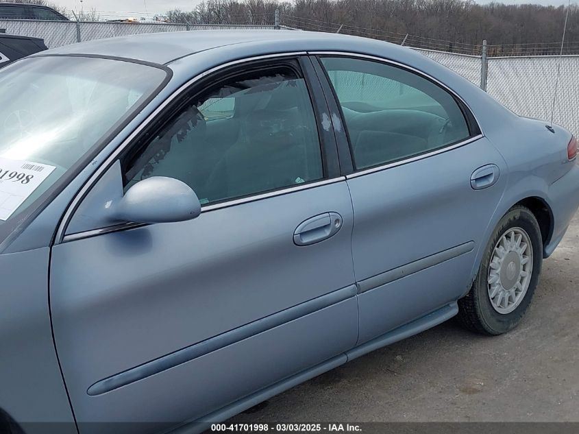 1997 Mercury Sable Gs VIN: 1MELM50U5VA652727 Lot: 41701998