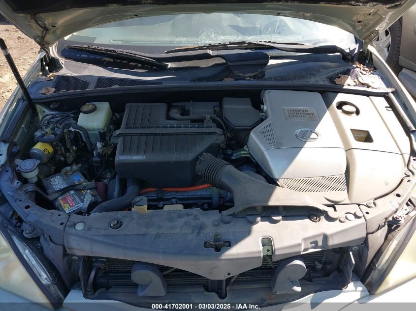 2006 Lexus Rx 400H VIN: JTJHW31U060015334 Lot: 41702001