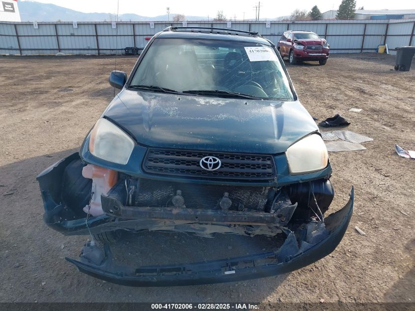 2002 Toyota Rav4 VIN: JTEHH20V820130867 Lot: 41702006