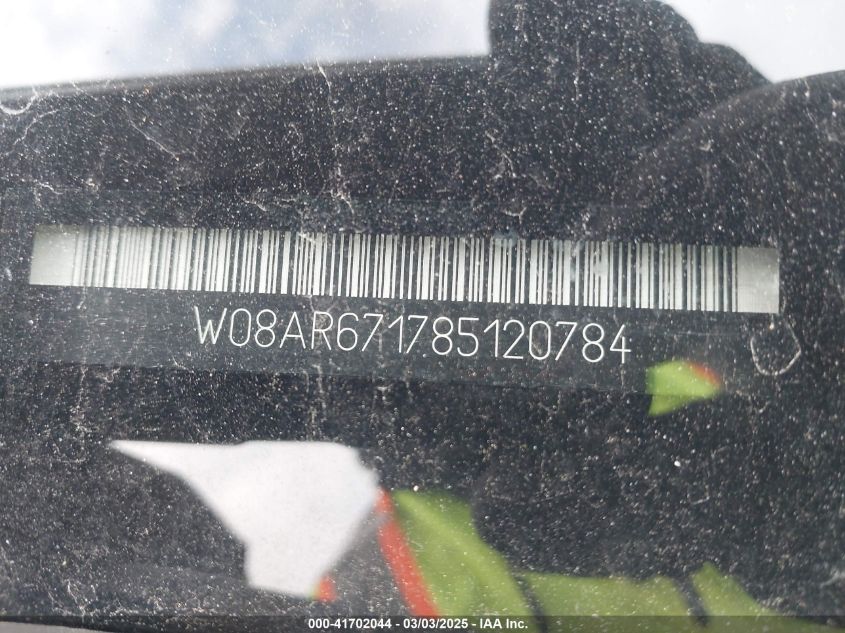 2008 Saturn Astra Xe VIN: W08AR671785120784 Lot: 41702044