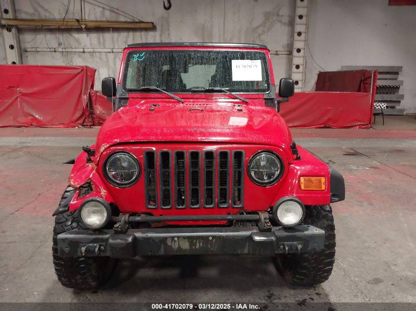 2004 Jeep Wrangler Sport VIN: 1J4FA49S04P722840 Lot: 41702079