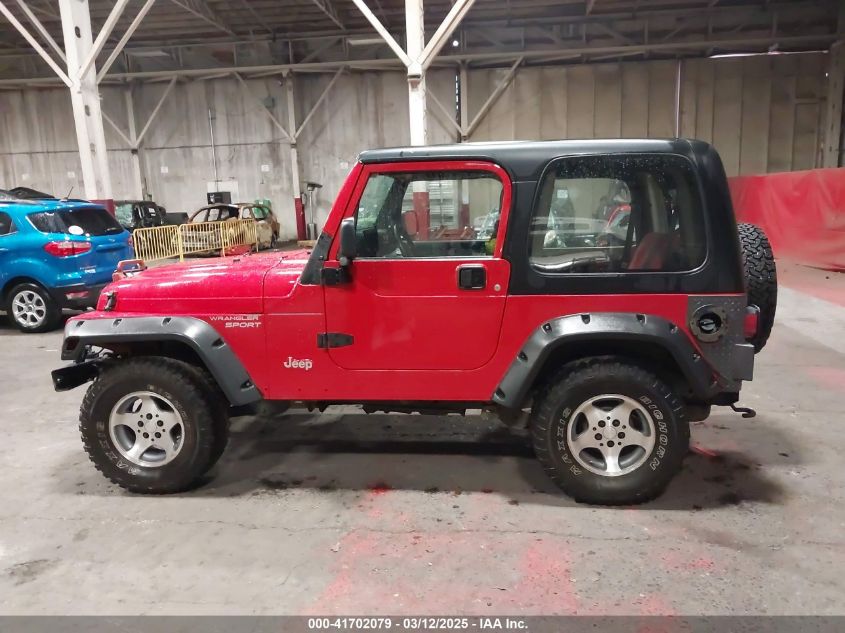 2004 Jeep Wrangler Sport VIN: 1J4FA49S04P722840 Lot: 41702079