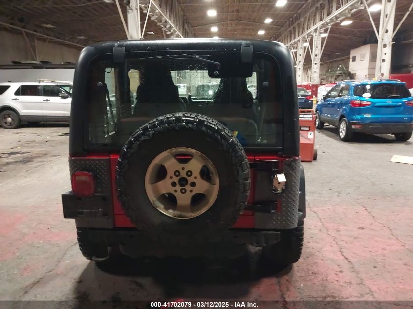 2004 Jeep Wrangler Sport VIN: 1J4FA49S04P722840 Lot: 41702079
