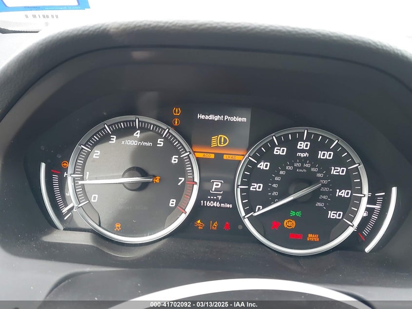 2018 ACURA TLX VIN: 19UUB1F37JA004207