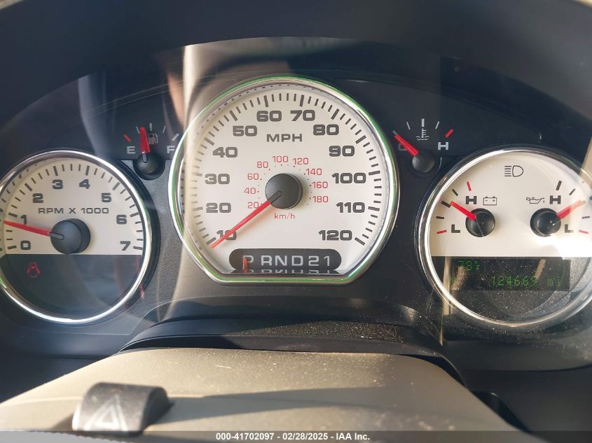 2007 Ford F-150 Lariat/Xlt VIN: 1FTPW12507KC44368 Lot: 41702097