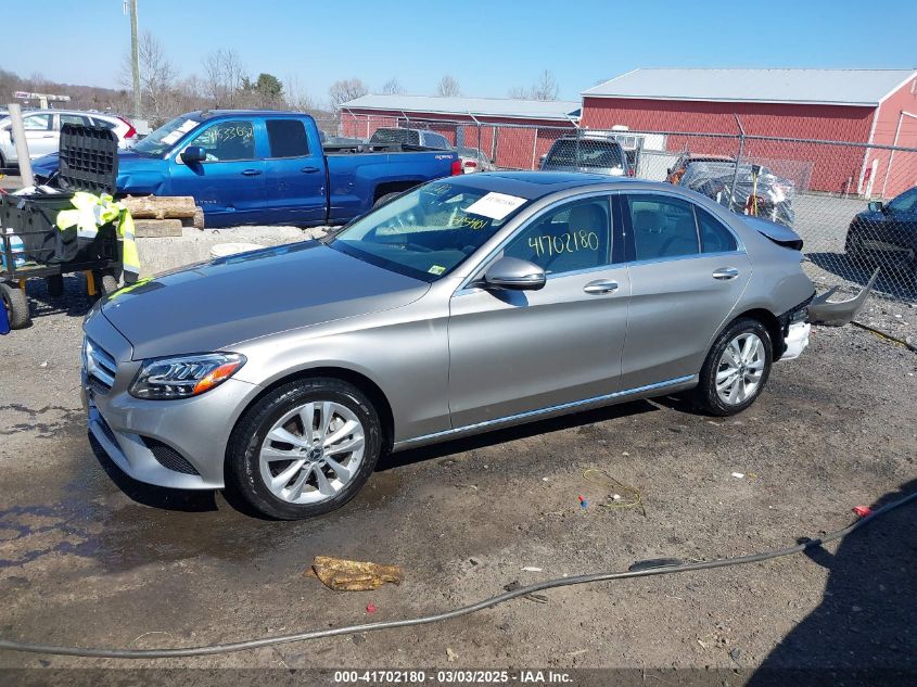 2019 Mercedes-Benz C 300 4Matic VIN: WDDWF8EB8KR515401 Lot: 41702180