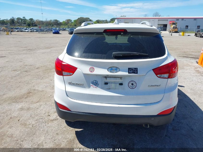 2014 Hyundai Tucson Limited VIN: KM8JU3AG8EU829819 Lot: 41702183