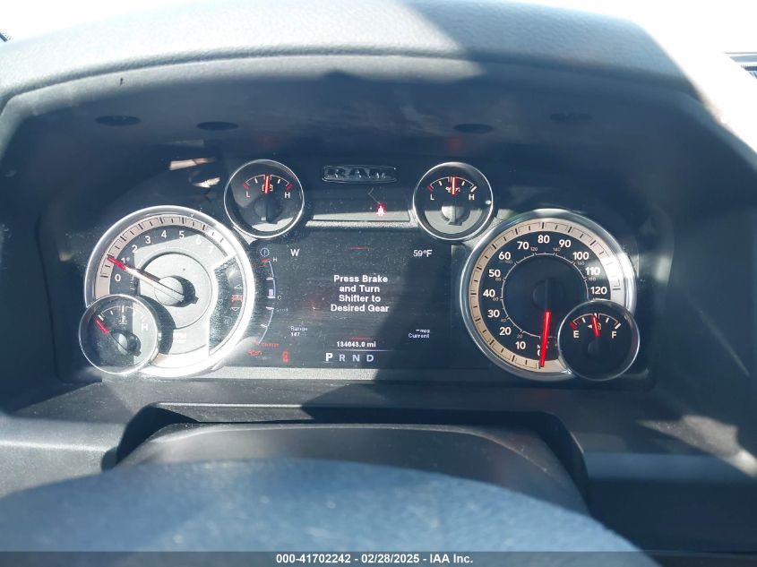 2013 Ram 1500 Big Horn/Lone Star/Outdoorsman/Slt VIN: 1C6RR6LT3D5724367 Lot: 41702242