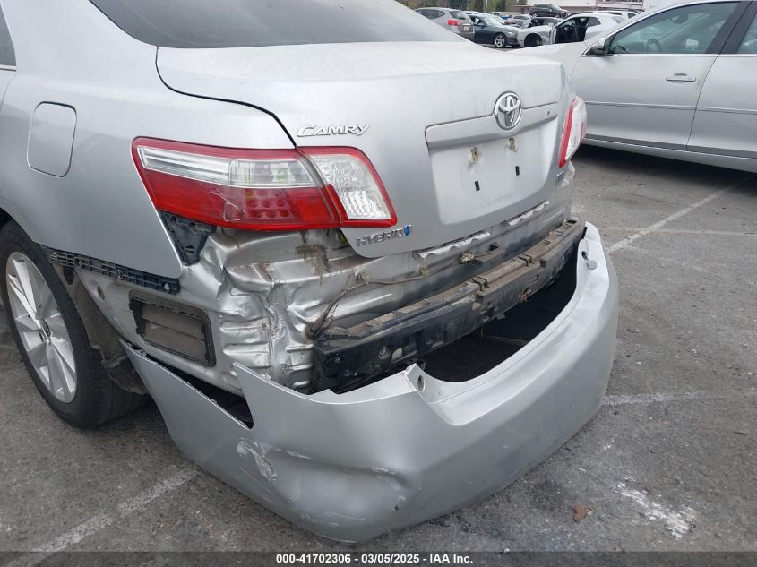 2007 Toyota Camry Hybrid VIN: JTNBB46K073036486 Lot: 41702306