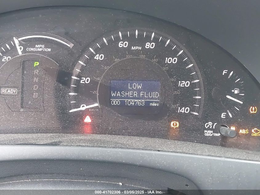 2007 Toyota Camry Hybrid VIN: JTNBB46K073036486 Lot: 41702306