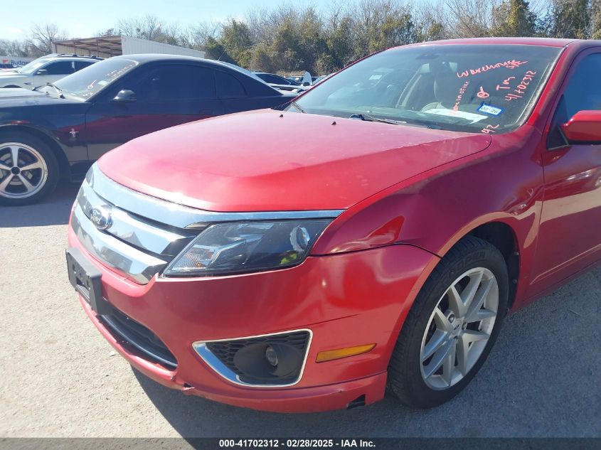 2012 Ford Fusion Sel VIN: 3FAHP0JGXCR395146 Lot: 41702312