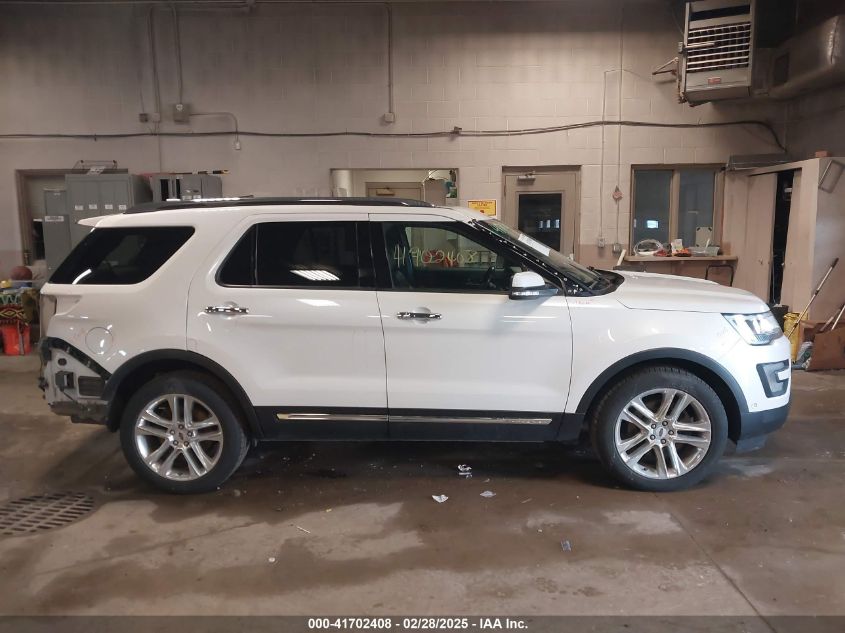 2016 Ford Explorer Limited VIN: 1FM5K8F85GGC33672 Lot: 41702408