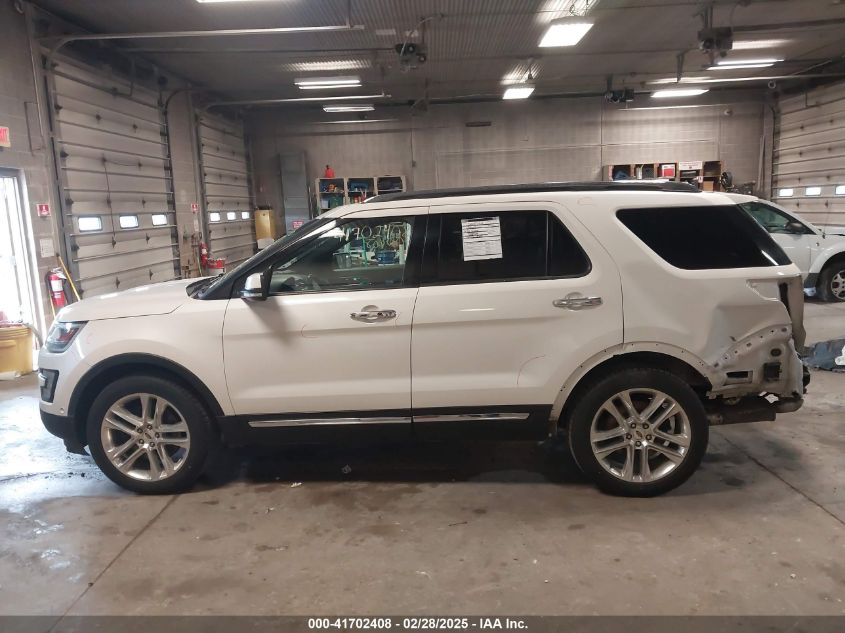 2016 Ford Explorer Limited VIN: 1FM5K8F85GGC33672 Lot: 41702408