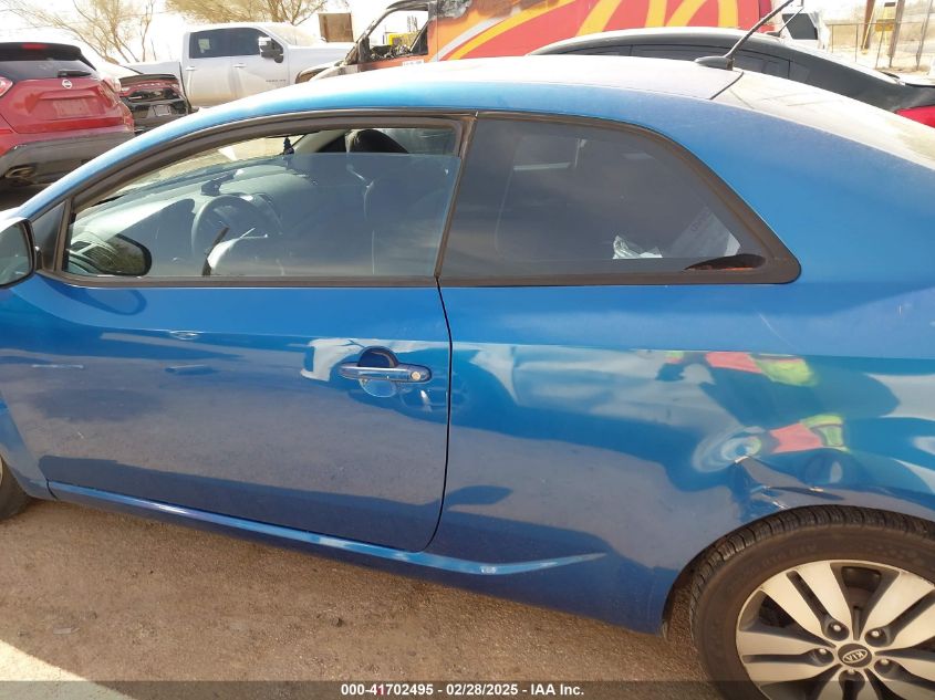2013 Kia Forte Koup Ex VIN: KNAFU6A20D5744768 Lot: 41702495