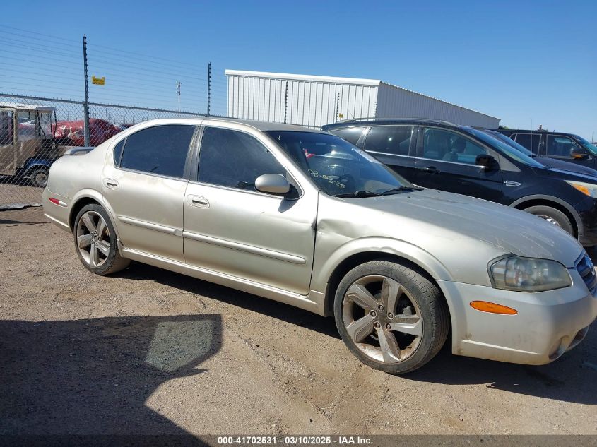 2002 Nissan Maxima Gle/Gxe/Se VIN: JN1DA31D52T424425 Lot: 41702531