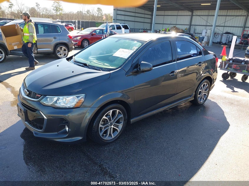 2018 CHEVROLET SONIC VIN: 1G1JD5SH1J4129649