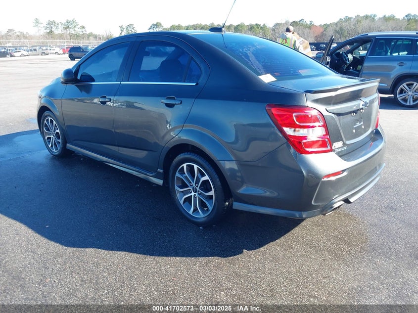 2018 CHEVROLET SONIC VIN: 1G1JD5SH1J4129649