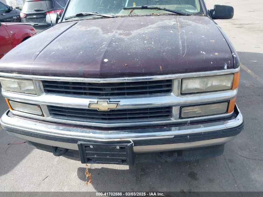 1996 Chevrolet Tahoe K1500 VIN: 1GNEK13R3TJ397046 Lot: 41702588