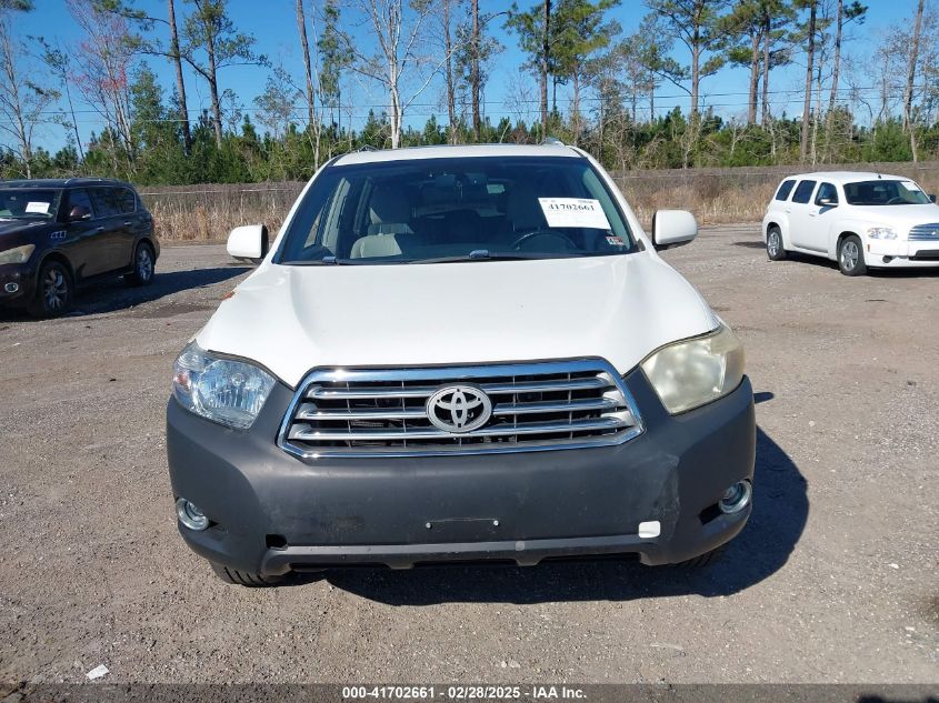 2008 Toyota Highlander Limited VIN: JTEES42A382002723 Lot: 41702661