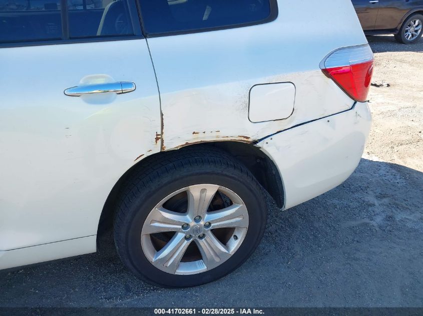 2008 Toyota Highlander Limited VIN: JTEES42A382002723 Lot: 41702661