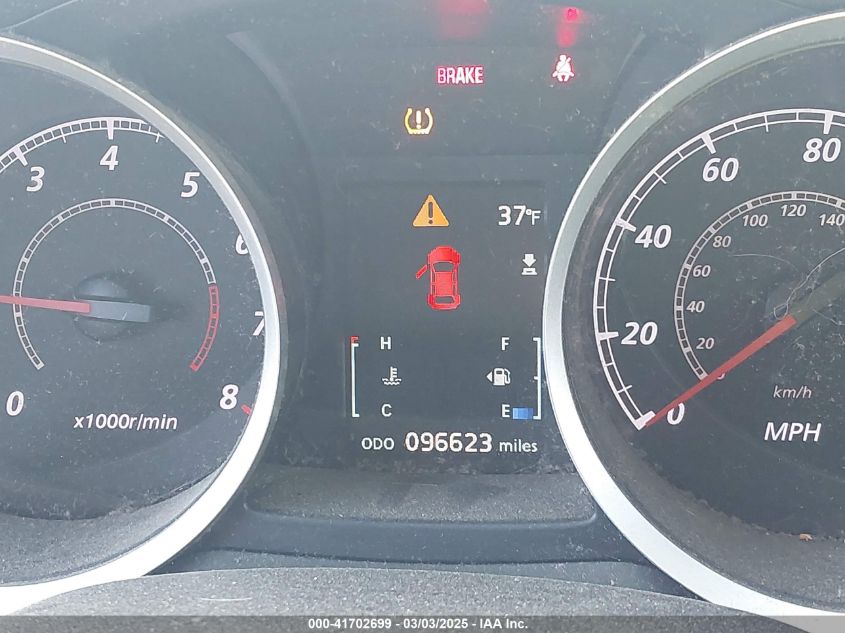 2010 Mitsubishi Lancer Sportback Gts VIN: JA32X8HW7AU019939 Lot: 41702699