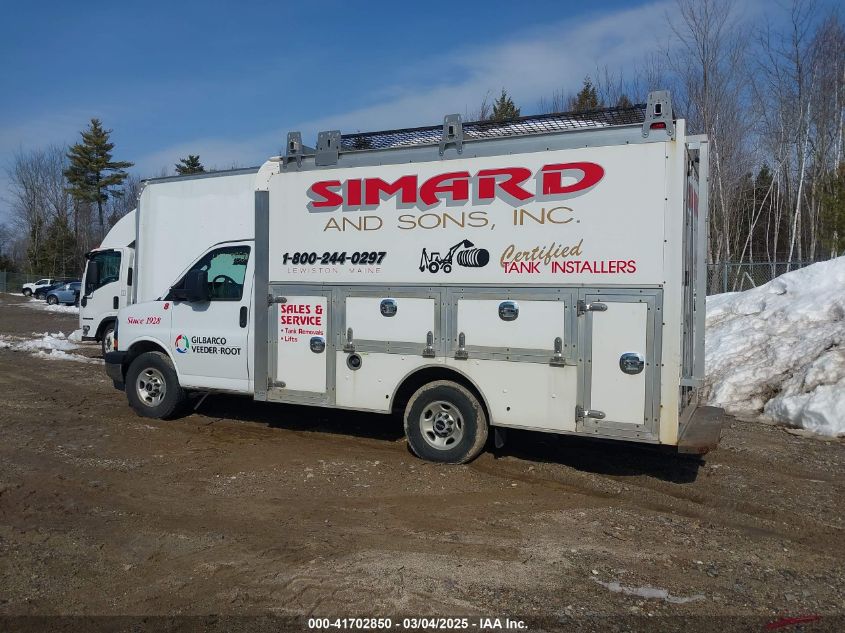 2018 GMC Savana Cutaway Work Van VIN: 1GD07RFG9J1235170 Lot: 43399029