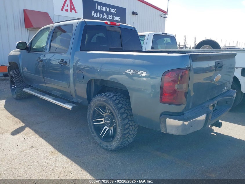 2008 CHEVROLET SILVERADO VIN: 3GCEK13M08G115256