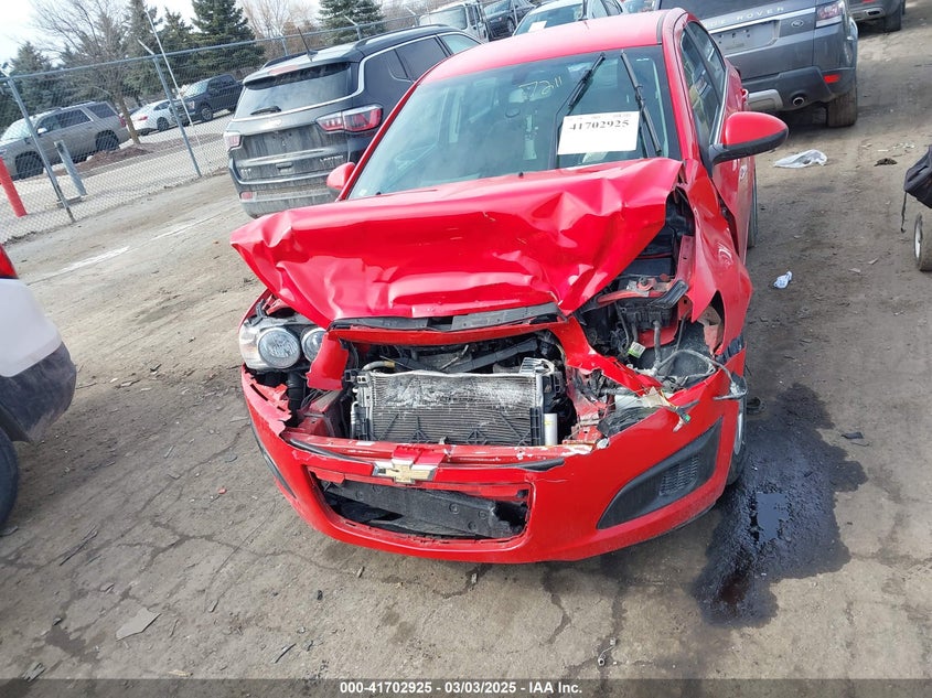 2014 CHEVROLET SONIC LT AUTO - 1G1JC5EH4E4117211