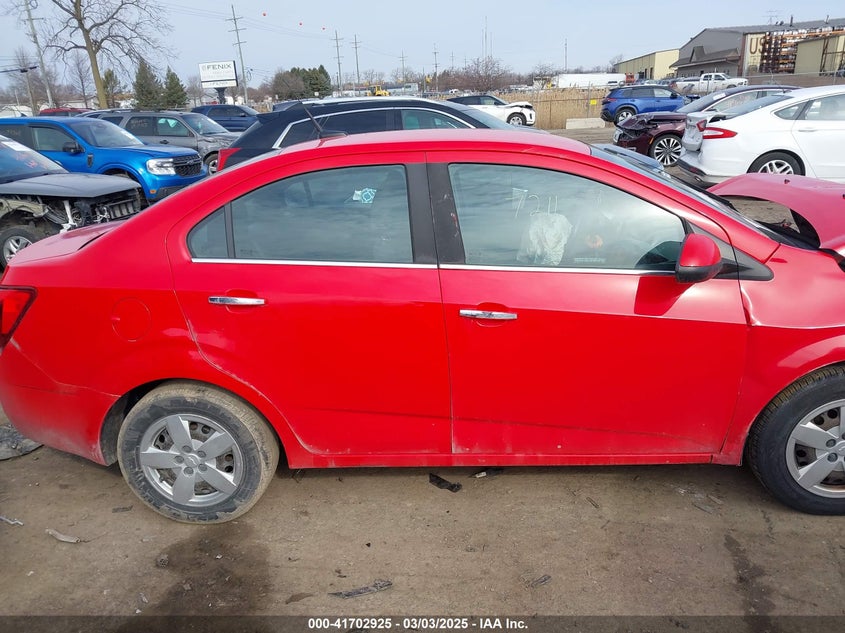 2014 CHEVROLET SONIC LT AUTO - 1G1JC5EH4E4117211