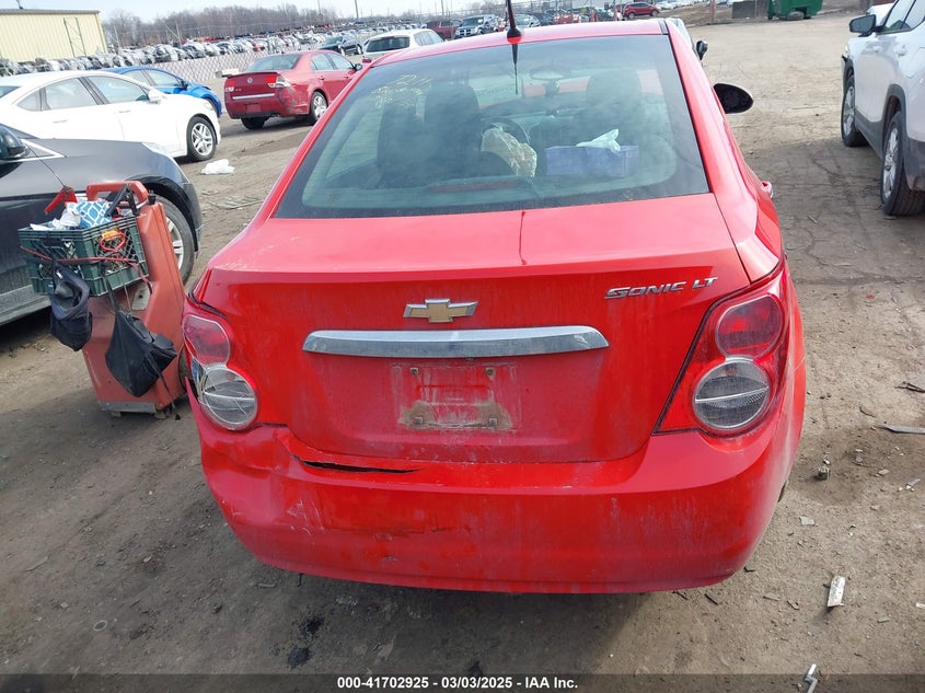 2014 CHEVROLET SONIC LT AUTO - 1G1JC5EH4E4117211