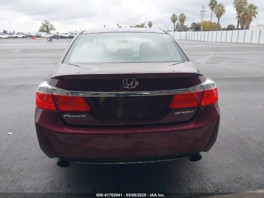 2014 Honda Accord Sport VIN: 1HGCR2F58EA007153 Lot: 41702941