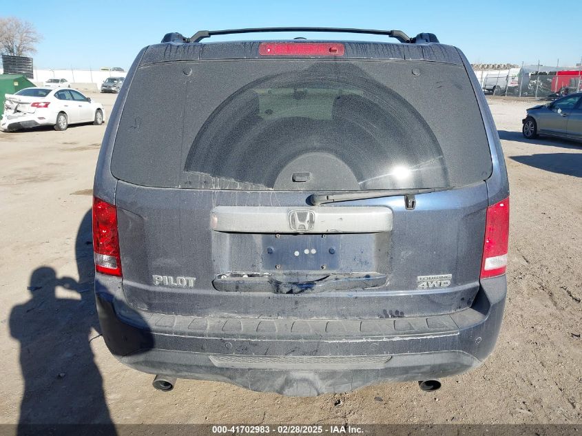 2013 Honda Pilot Touring VIN: 5FNYF4H92DB040325 Lot: 41702983