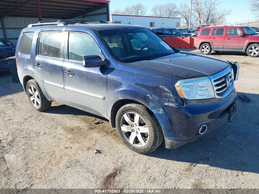 2013 Honda Pilot Touring VIN: 5FNYF4H92DB040325 Lot: 41702983