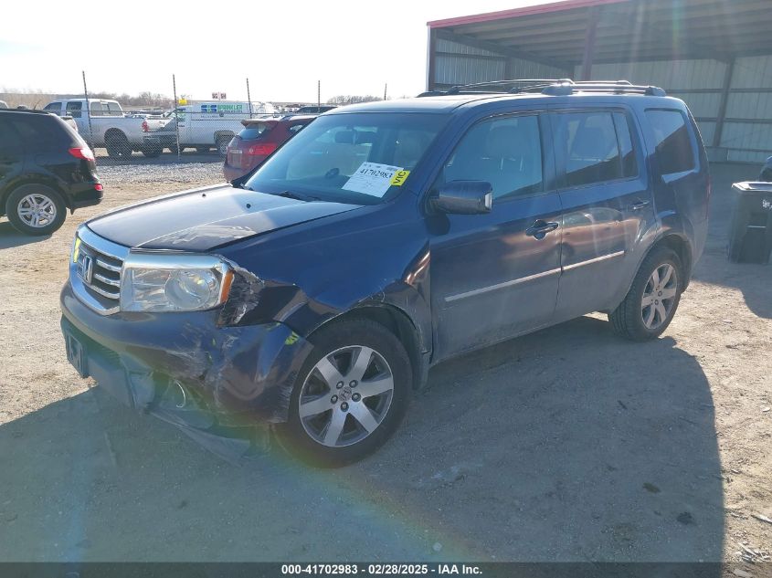 2013 Honda Pilot Touring VIN: 5FNYF4H92DB040325 Lot: 41702983