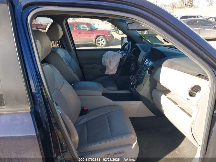 2013 Honda Pilot Touring VIN: 5FNYF4H92DB040325 Lot: 41702983